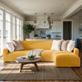 Mango L-Shaped Sofa Slipcover (Right Chaise), Microfibra Collection