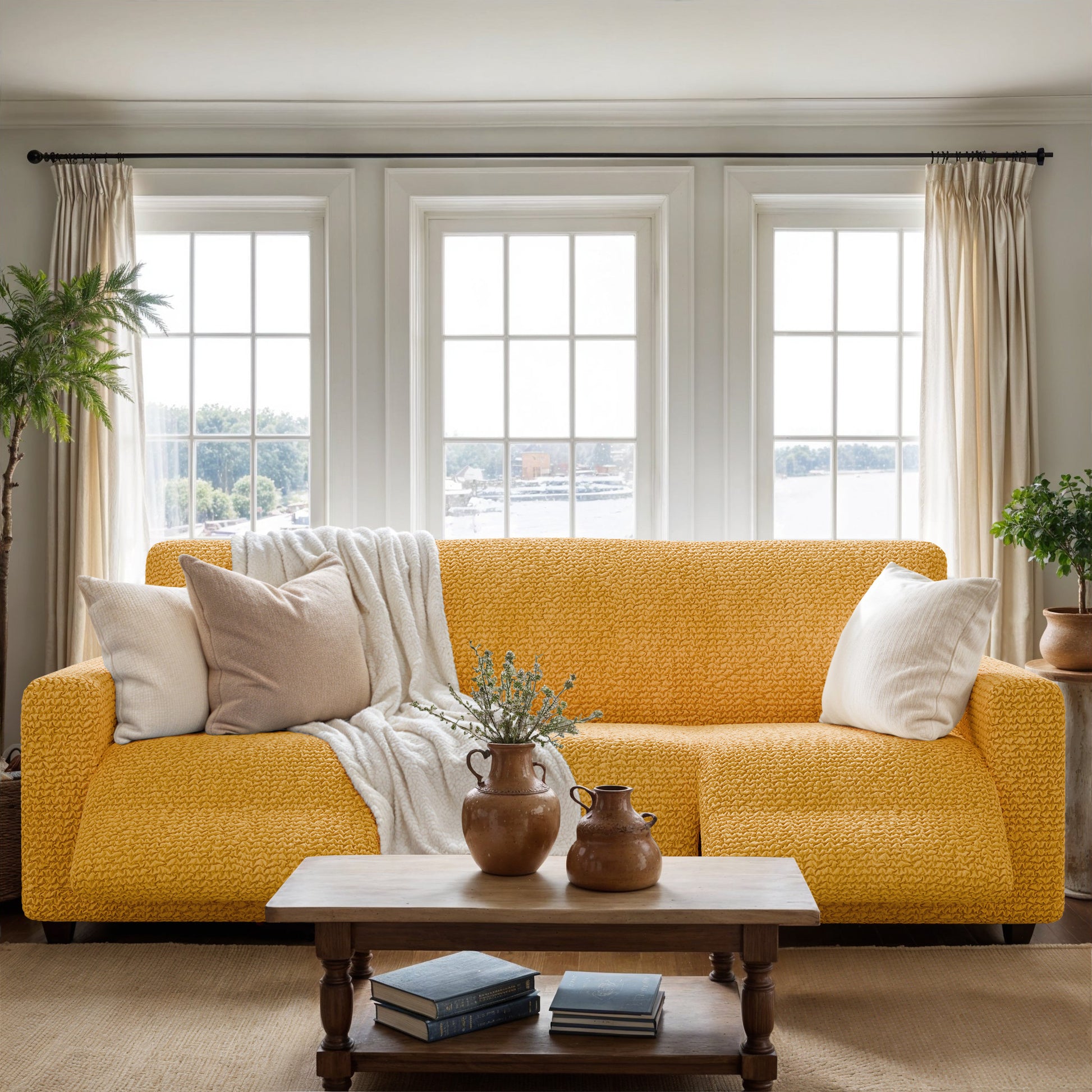 Mango 3 Seater Recliner Slipcover, Microfibra Collection