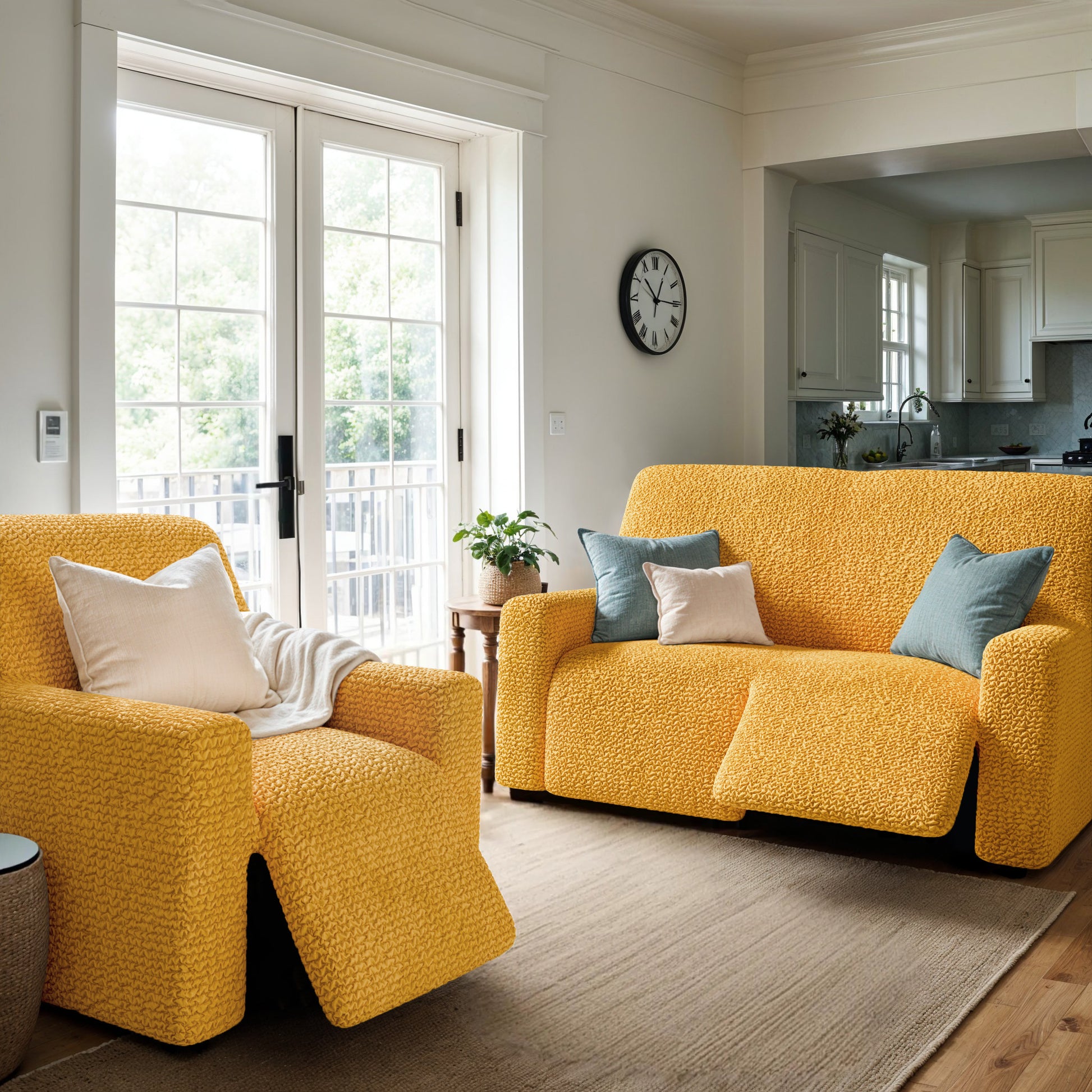 Mango Recliner Slipcover, Microfibra Collection