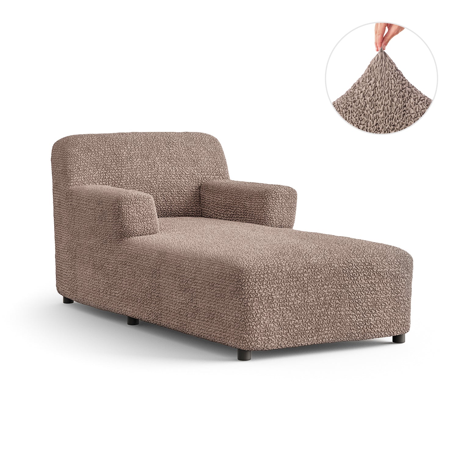 Chaise Lounge Slipcover, Microfibra Collection