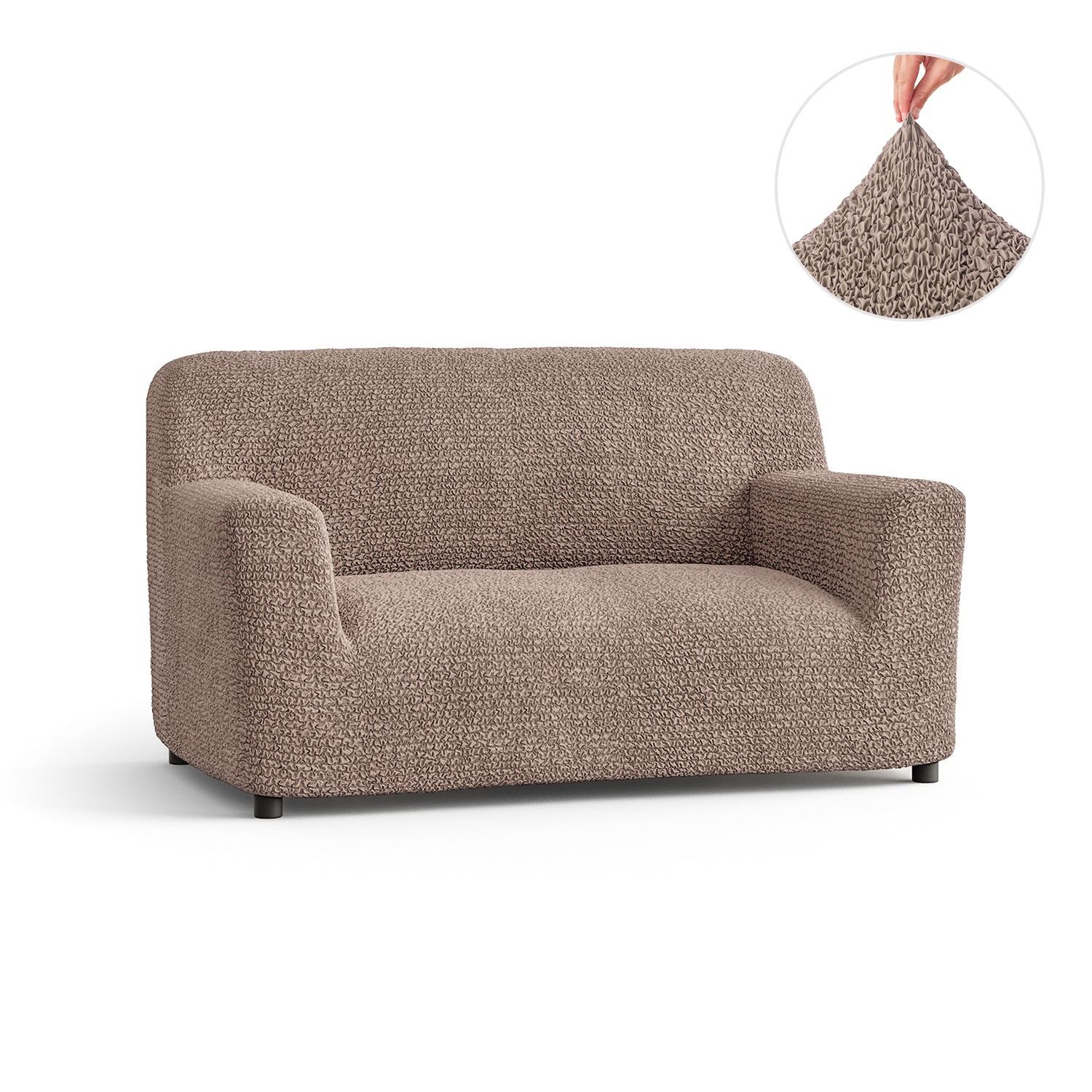 Loveseat 2 Seater Slipcover, Microfibra Collection