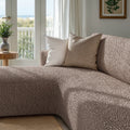 Marsala L-Shaped Sofa Slipcover (Left Chaise), Microfibra Collection