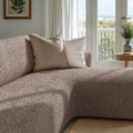 Marsala L-Shaped Sofa Slipcover (Right Chaise), Microfibra Collection