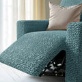 Teal Recliner Slipcover, Microfibra Collection