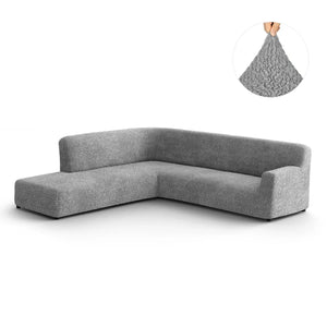 Fullback Support Sectional Sofa Slipcover (Left Chaise), Microfibra Collection