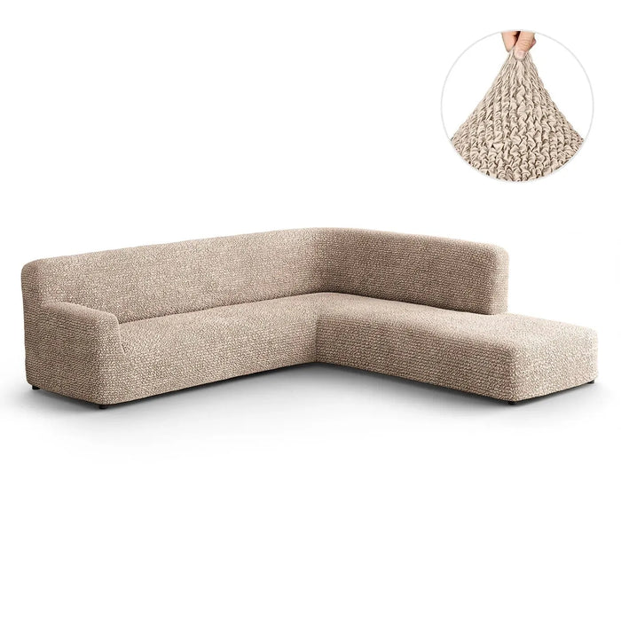 Fullback Support Sectional Sofa Slipcover (Right Chaise), Microfibra Collection