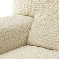 Cream Armchair Slipcover, Mille Righe Collection