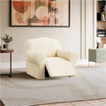 Cream Recliner Slipcover, Mille Righe Collection