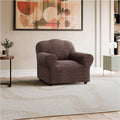 Brown Armchair Slipcover, Mille Righe Collection