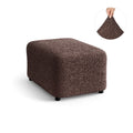 Brown Ottoman Slipcover (Medium), Mille Righe Collection