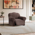 Brown Recliner Slipcover, Mille Righe Collection