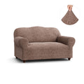 Camel Loveseat 2 Seater Slipcover, Mille Righe Collection