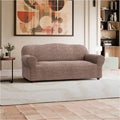 Camel Sofa 3 Seater Slipcover, Mille Righe Collection