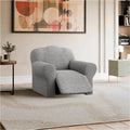 Platinum Recliner Slipcover, Mille Righe Collection