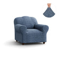 Blue Armchair Slipcover, Mille Righe Collection