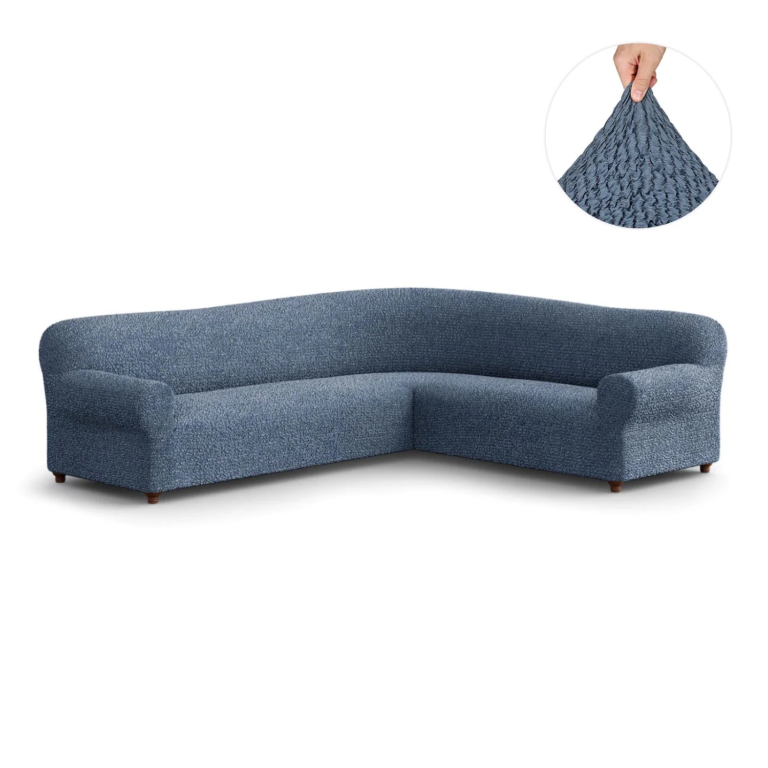 Corner Sofa Slipcover, Mille Righe Collection