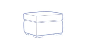 POTTERY BARN OTTOMAN COVERS