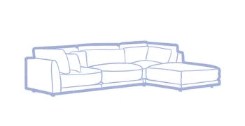 CRATE & BARREL SECTIONAL SOFA COVERS