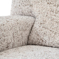 Vittoria Beige Sofa 3 Seater Slipcover, Microfibra Printed Collection