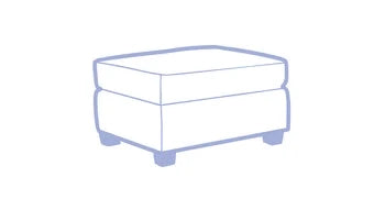 WEST ELM OTTOMAN COVERS