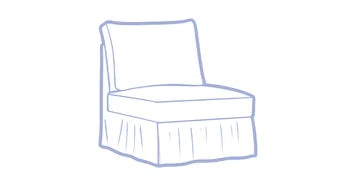 COMFORT SQUARE ARM ARMLESS