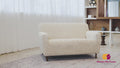  Loveseat 2 Seater Slipcover, Fuco Velvet Collection