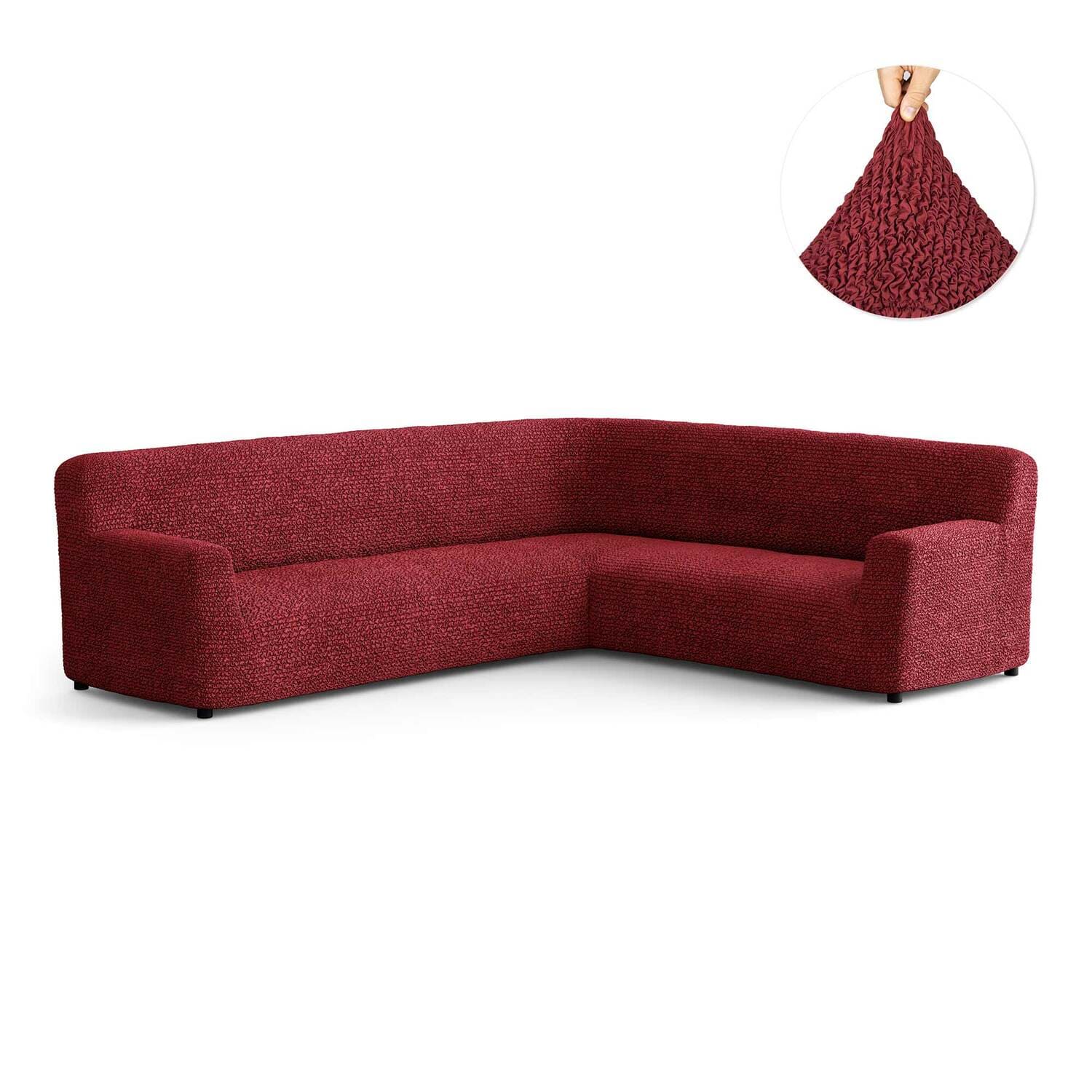 Corner Sofa Slipcover, Microfibra Collection