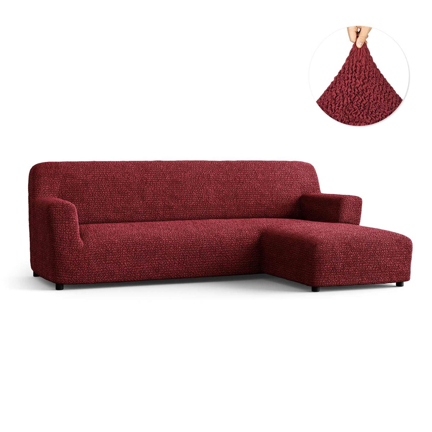 L-Shaped Sofa Slipcover (Right Chaise), Microfibra Collection