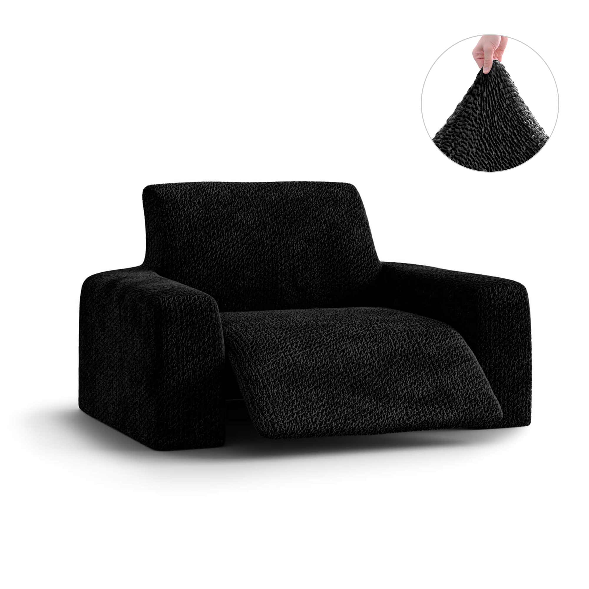 Reclining Armchair Slipcover, Velvet Collection